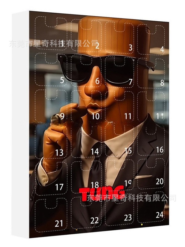 山海经洞洞乐盲盒TungTungSahur木棍人手办公仔挂件24ps香蕉猴|undefined