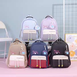 新款女孩儿童趣双肩包ins日系高颜值大容量百搭休闲背包上学书包