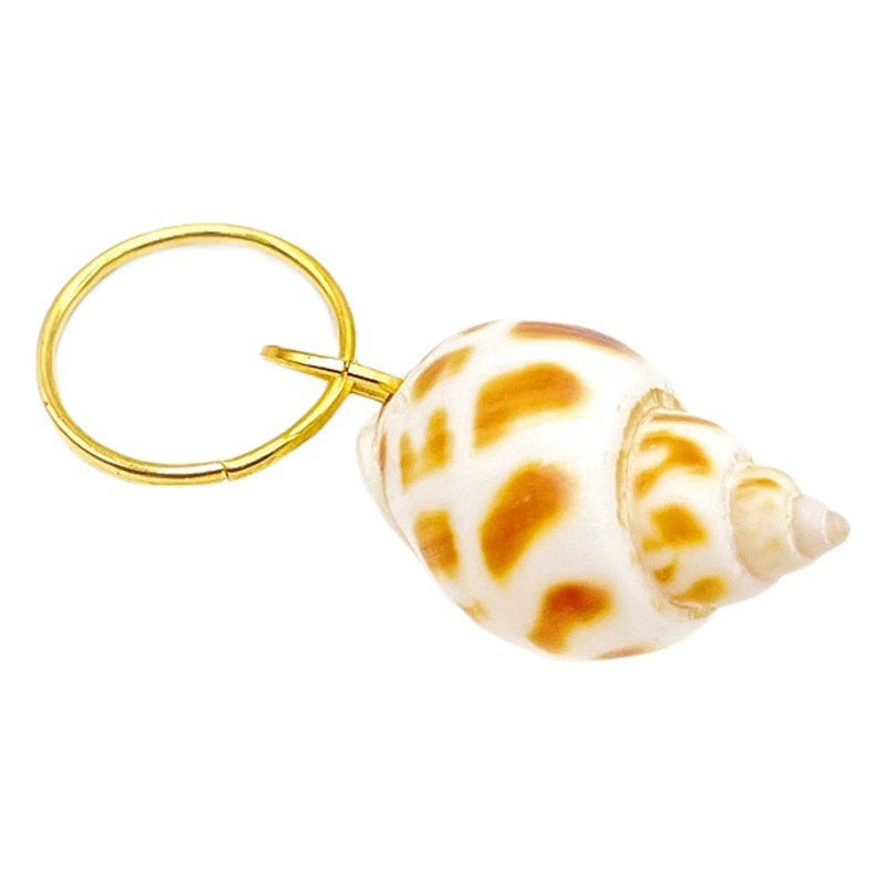 Африканская грязная коса ювелирные изделия натуральная раковина коса Декоративное подвесное кольцо для волос DIY головной убор аксессуары для волос