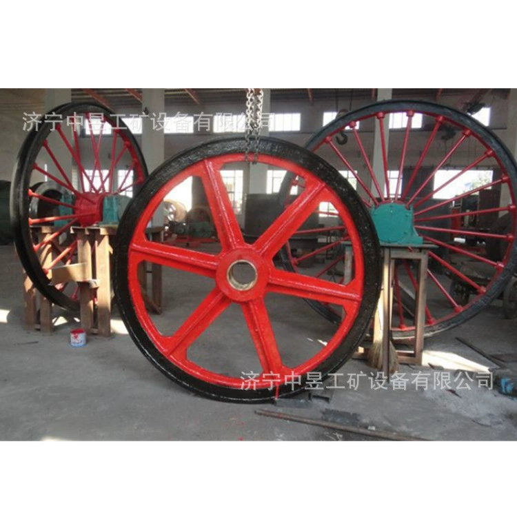 Zhongyu поставляет направляющее колесо для подъемного каната угольной шахты 600 мм из износостойкой стали для подъемного механизма.