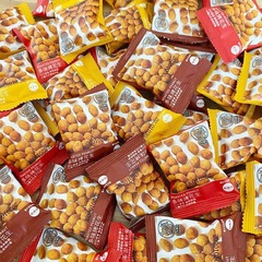 整箱散裝多味花生米獨立小包裝學生休閒零食大禮包脆皮炒貨花生仁