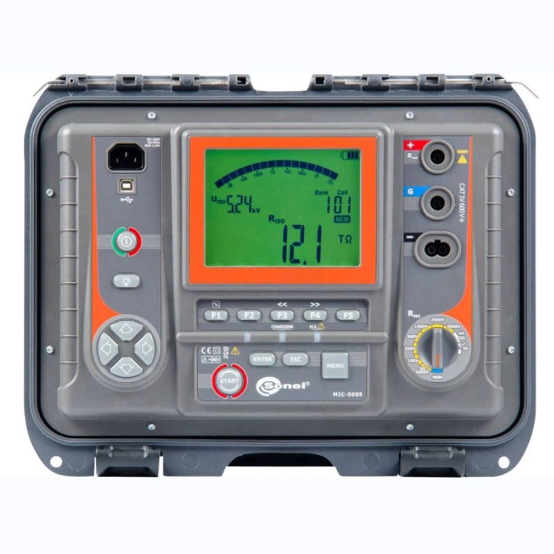 SONEL MIC-5005 Профессиональный тестер сопротивления изоляции, измерительное оборудование высокого напряжения, инструмент для тестирования электробезопасности