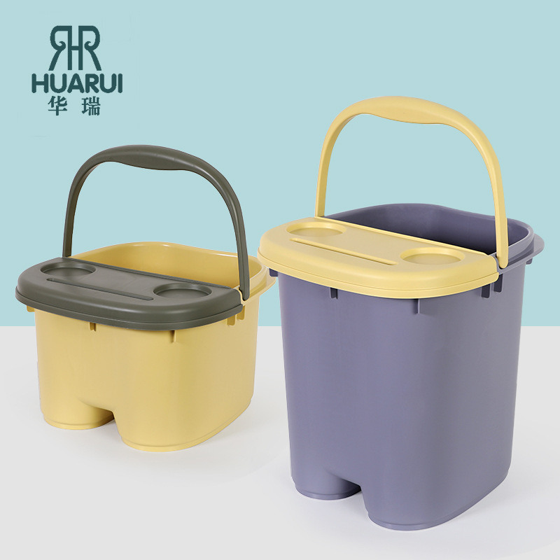 Foot bath tub household used plastic leg massage foot bath tub plastic bucket dormitory massage bucket foot basin