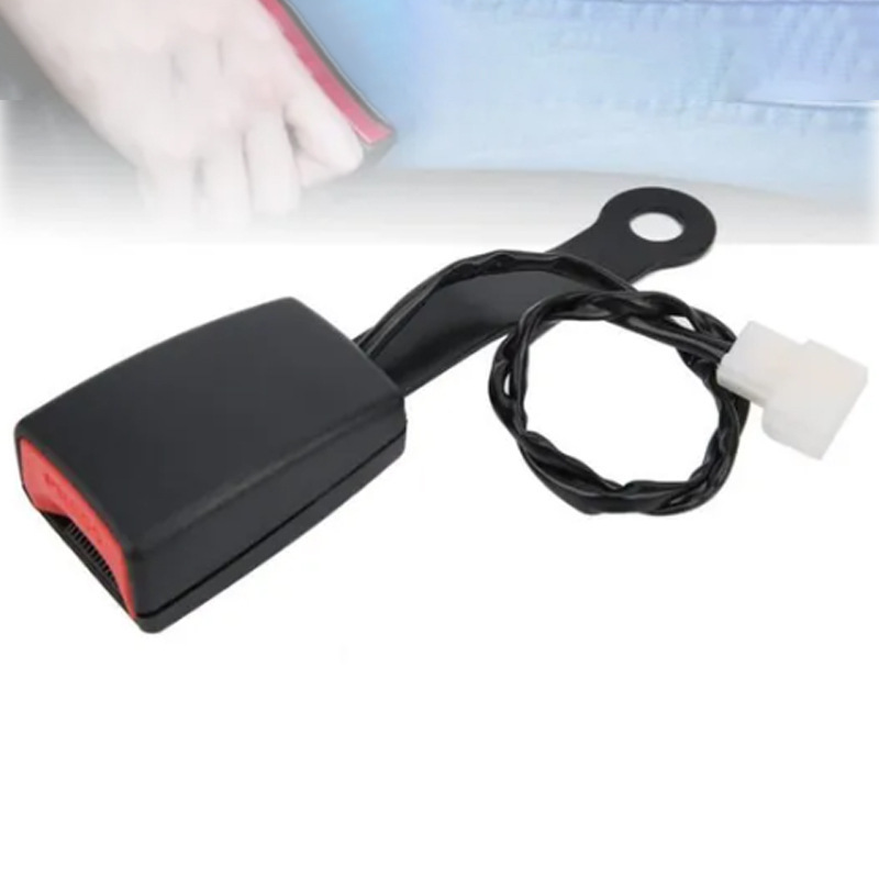 Wholesale Car Seat Belt Buckle Socket Connector with Warning Alarm Signal Base with Wire Normally Closed Plug