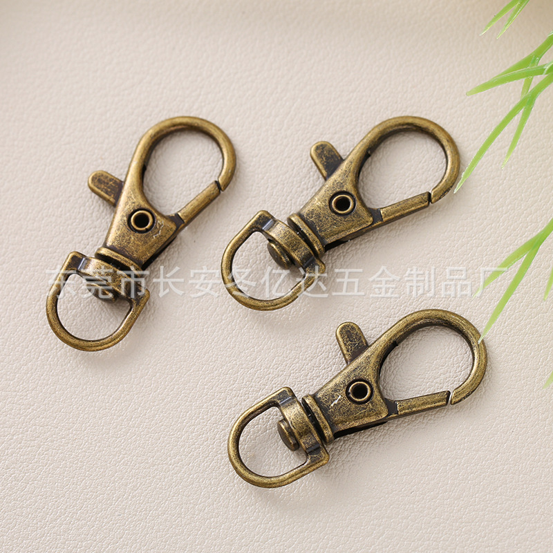 現物7色3分亜鉛合金犬のキーホルダーフックフックフックフックフックダイカストフックフックdiy五金配|undefined