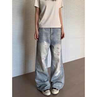 ��ʽ�͹ź�ƽ��ӡ��ˮϴţ��ѝ��Ů����ֱͲ���evintage�ϵ�ѝ��