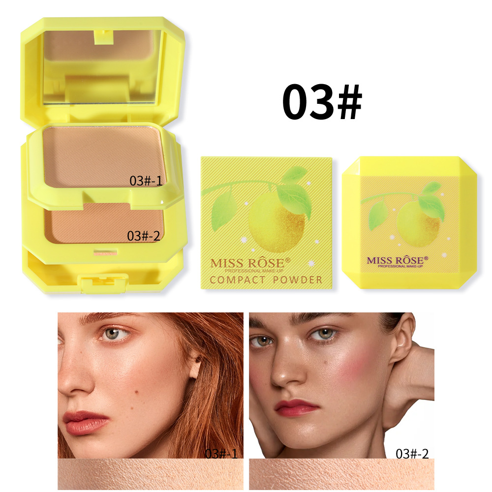 Casual Solid Color Plastic Pressed Powder display picture 9