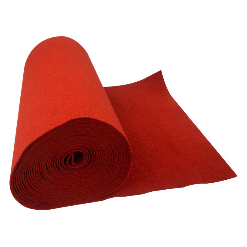 Jining Red Carpet Wedding Disposable Stage Opening Store Entrance Wedding Red and Gray Floor Mat Used Exhibition Thickeneding