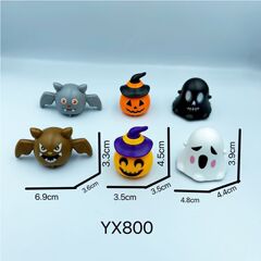 メーカー直販越境ハロウィーンかぼちゃ幽霊コウモリ小僧回力車玩具鬼節パーティープレゼント卸売り