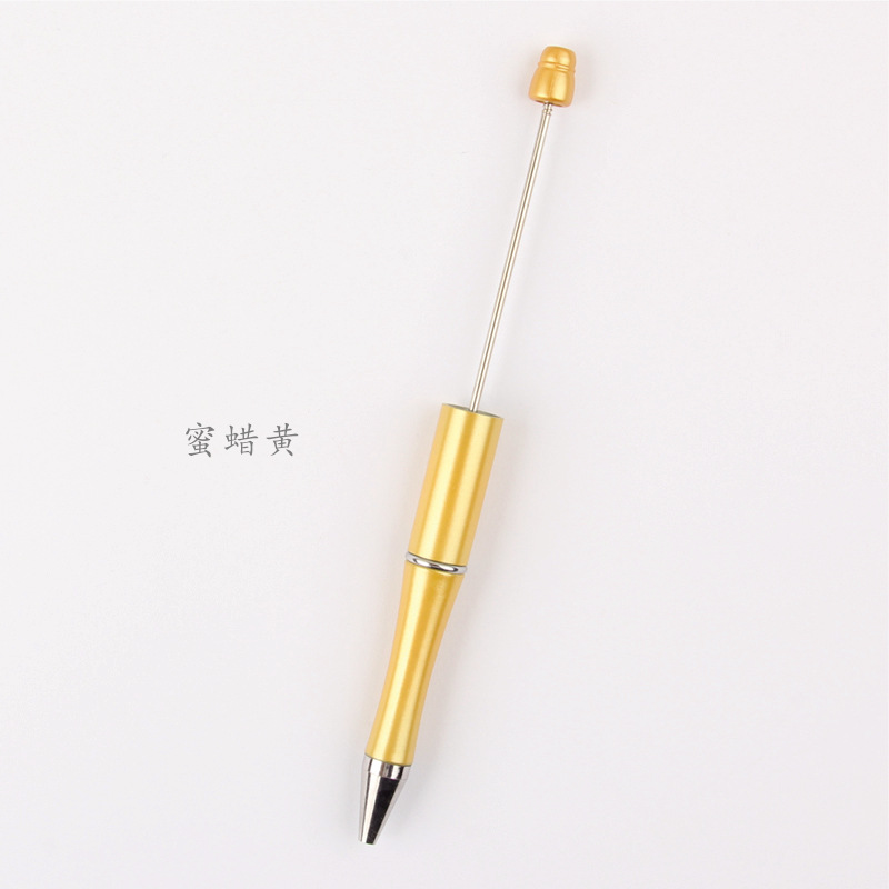 串珠笔 珠子笔DIY现货批发塑料可串珠子圆珠笔Y60289（不带珠子）