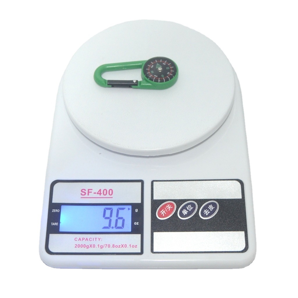 Outdoor Camp Multi -function Kuaising buckle compass compass plastic compass needle climbing guideline pointed north needle 5