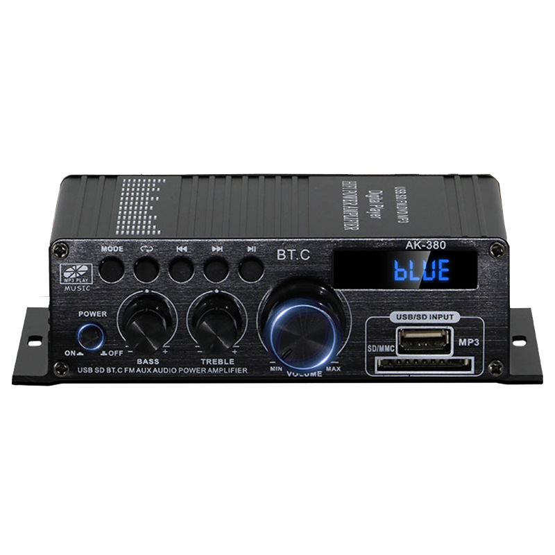 AK380 bluetooth自動車家庭用12v機能再生機アマゾンクロスボーダー電気商対外貿易人気生産|undefined