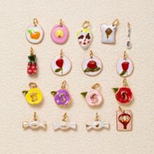 �W���羳�¿���ʳϵ���ǹ������r��DIY���Ͳ��L��ɫϵ��18K��ɫ