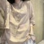 春夏七分袖宽松小众衬衫