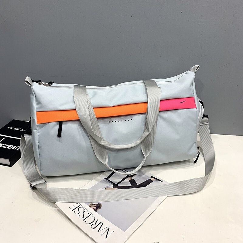 Trendy Brand Large-Capacity Fitness Bag for Men and Women, Sports Travel Bag with Dry and Wet Separation, Portable Shoulder and Crossbody Bag, New Model Trendy Brand Large-Capacity Fitness Bag for Men and Women, Sports Travel Bag with Dry and Wet Separation, Portable Shoulder and Crossbody Bag, New Model