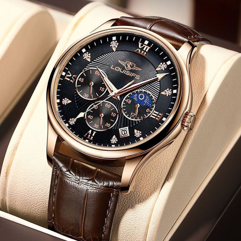 Louis Fans New Men's Watch Male Students Luxury Fashion Fashion Watch Tiktok Internet Celebrant Explosions