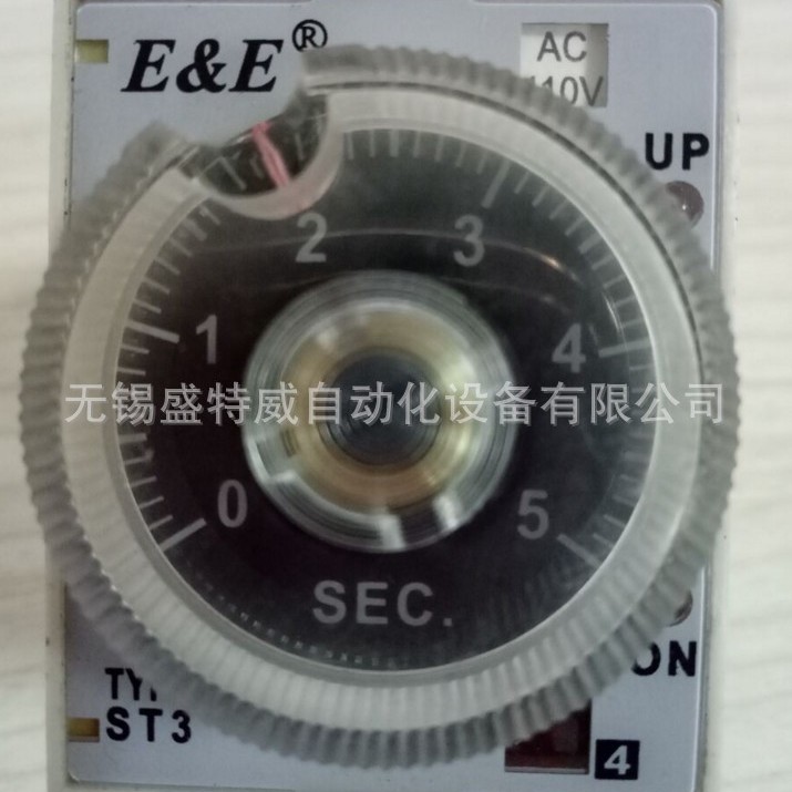 原装现货 E&E ST3PC-S 5S AC110V 无线电九厂时间继电器 定时器