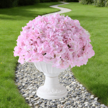 仿真绣球花马洛卡大绣球婚庆仿真花绢花拱门路引花餐桌摆件装饰品