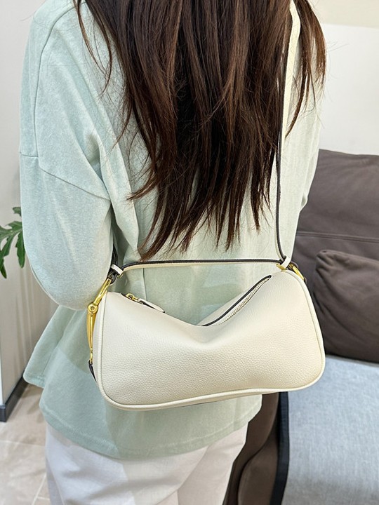 Este año, la popular bolso de almohada litchi para mujeres 2026 nuevo estilo de lujo lujoso retro retro bolso de hombro