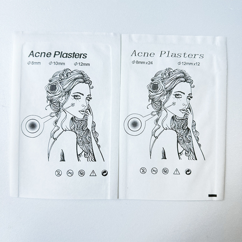 一次性痘痘贴袋子 痘痘贴包装 acne plasters