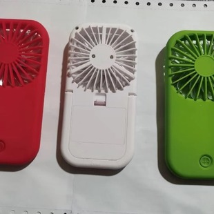 Cartoon Cute Dry Battery Fan Can Be Handheld and Can Hold Desktop Camera Mini Fan