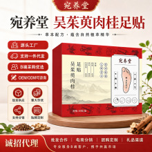 吴茱萸足贴上热下寒膏贴肉桂足底贴引火下行暖身元气茯苓八珍足贴
