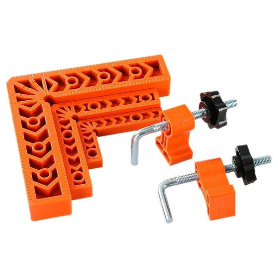 Right Angle Holder Rock Slab Stone 90 Degree Right Angle Positioner L-shaped Ruler Woodworking Splicing Tool Fixing Clip