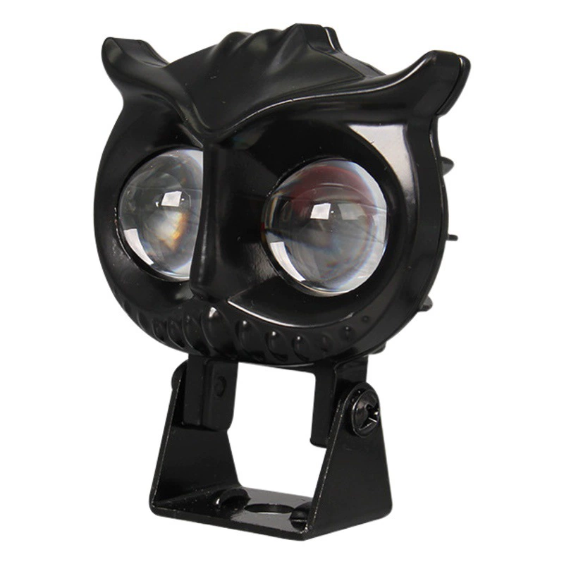 Трансграничный прожектор для мотоцикла, белый и желтый двойной свет, высокая яркость, фара для электромобиля, модифицированный автомобильный свет, фара