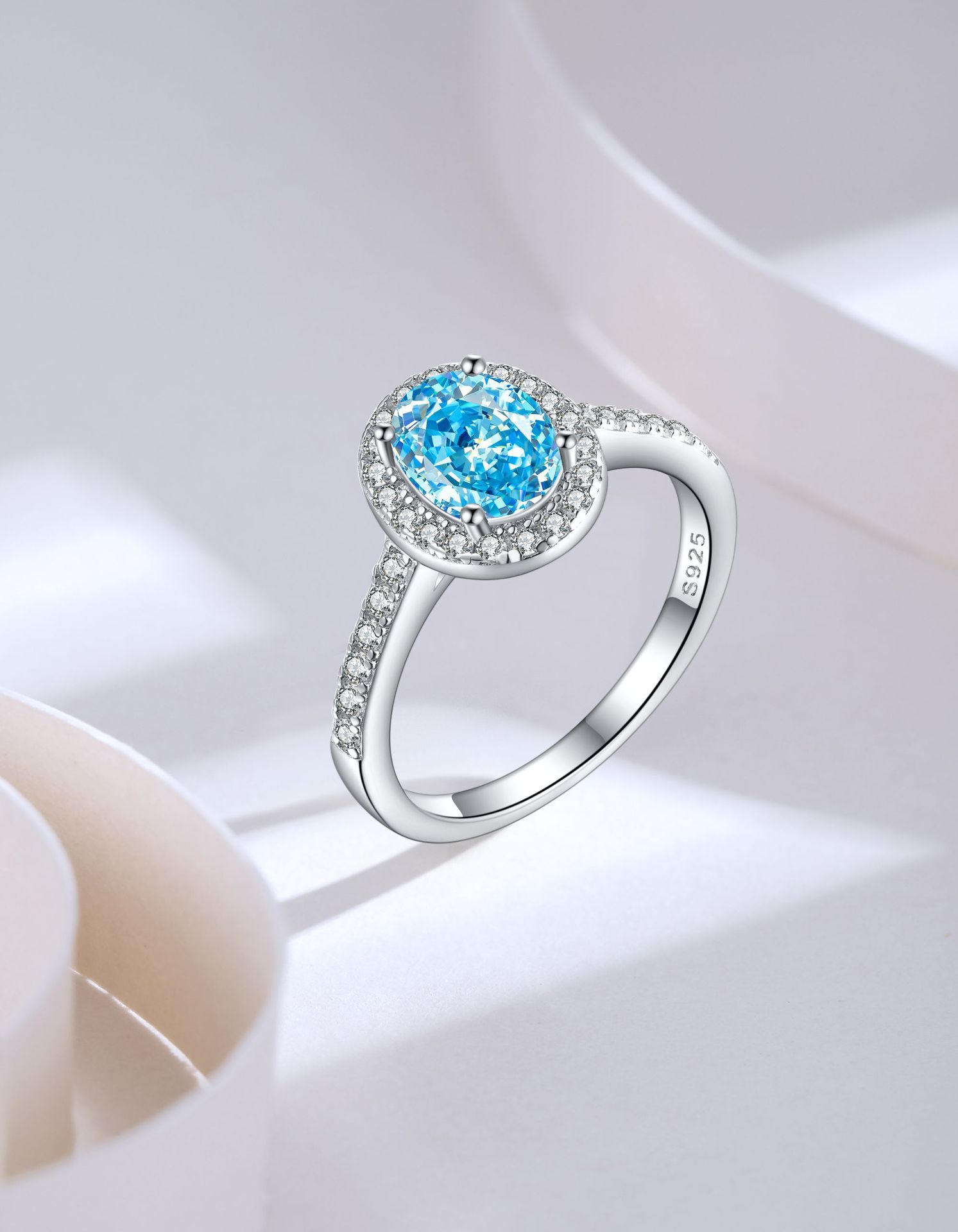 7g Weight High Carbon Diamond Inlay Material Rings Classification 1 Piece Quantity Holiday, Daily Occasion 925 Sterling Silver Material Heart Shape Pattern Women's Gender Inlay Design Simple Style, Classic Style Style 925 Sterling Silver High Carbon Diamond Heart Shape Rings 11