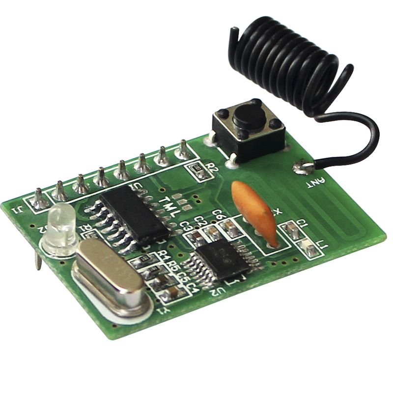 301滚动码接收模块301射频接收模块四路滚码超外差无线接收头