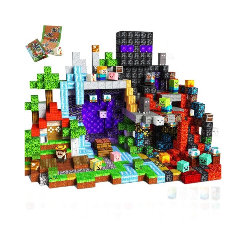 Transfronterizos Amazonas Cubo Magnético Obsidiana Fantasma Portal Magnético Cuadro Magnético Niños diy