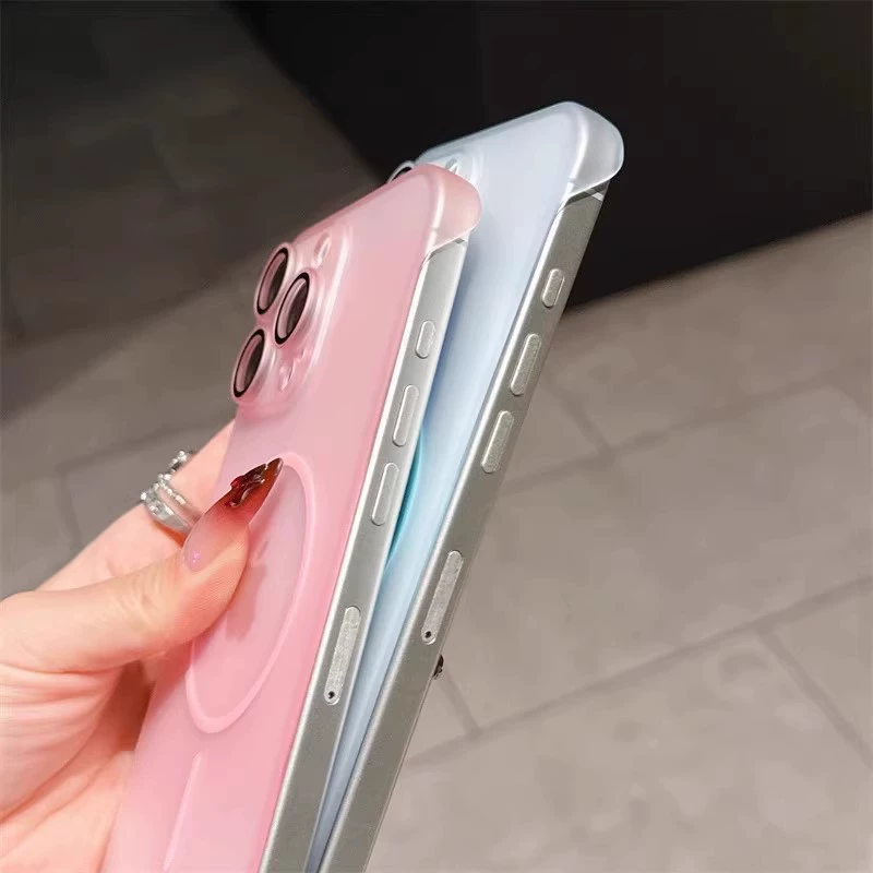Apple, iPhone15, ультратонкий совместимый матовый чехол для телефона, 13promax