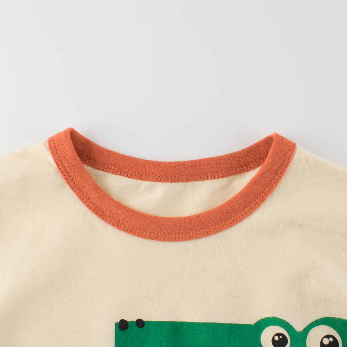 27kids camiseta de manga corta para niños verano nueva ropa para niños ropa para bebés niños dibujos animados tops coreanos al por mayor