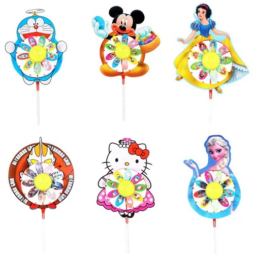 Children's creative cartoon luminous windmill glitter toys street stalls night market small gifts Yiwu supply wholesale