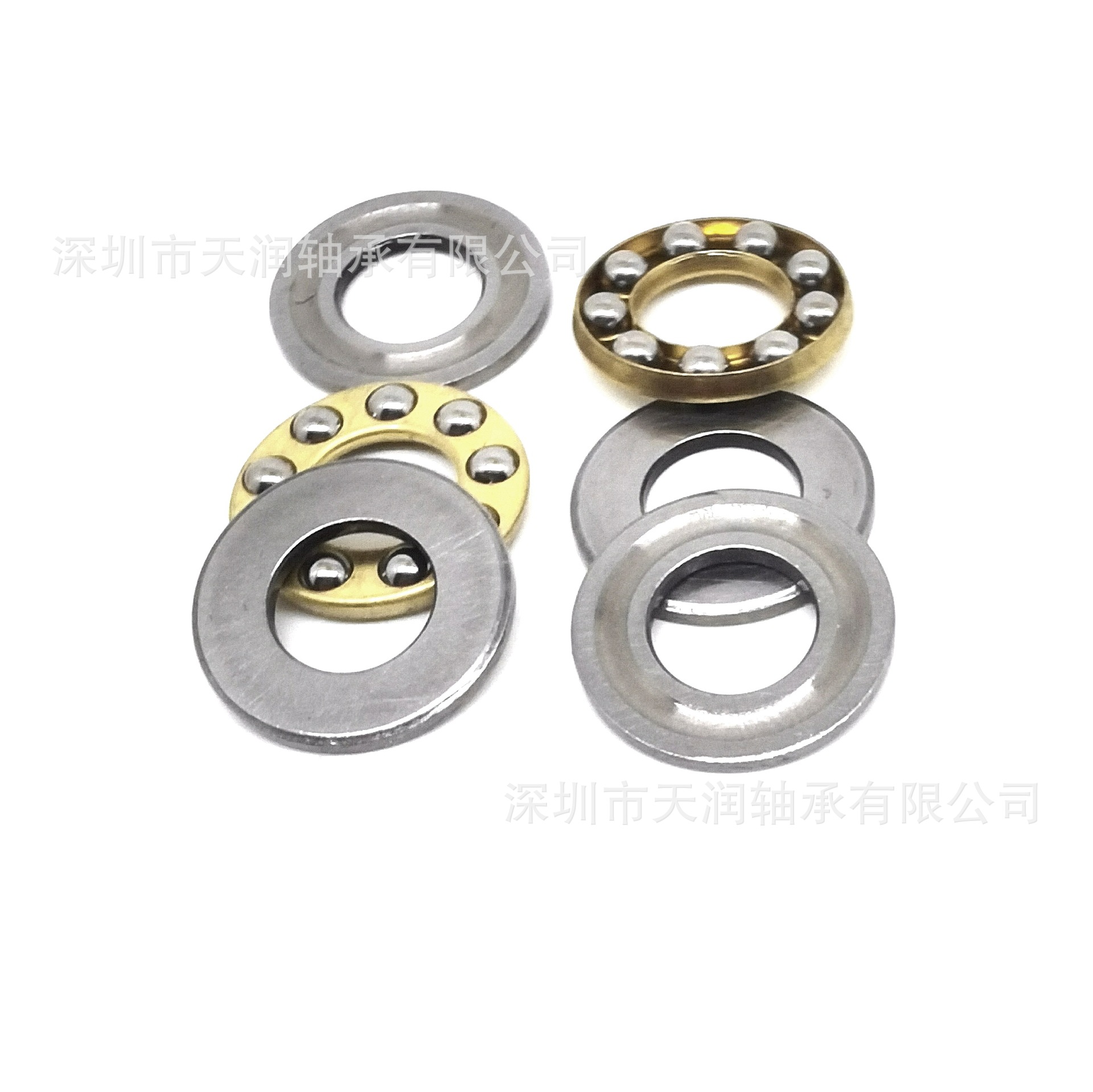 直销平面推力球轴承F8-16M平面轴承尺寸8*16*5mm大量现货F8-19M轴