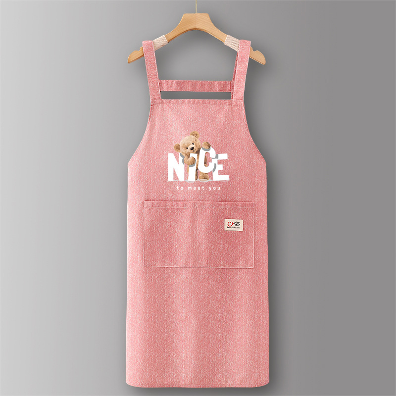 핑크 SJ636NI 베어 코튼 스트랩 레귤러 스타일