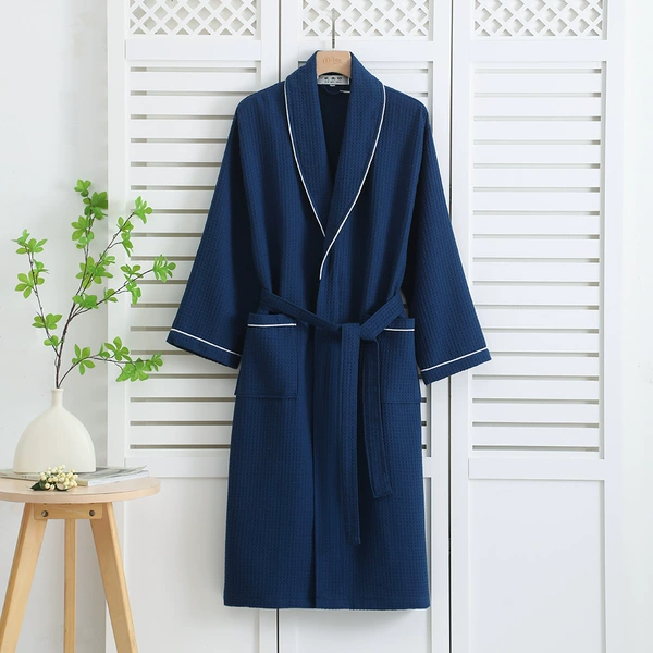 Navy blue-white rope (large square style)