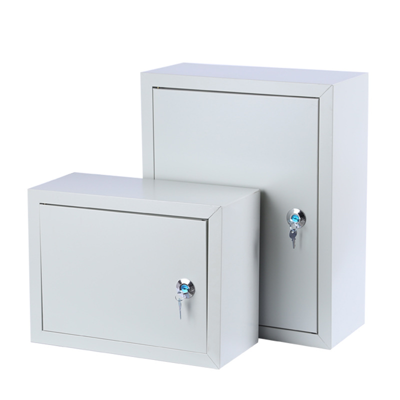 动力配电箱定制户外多规格冷轧板外壳控制箱加工定做明装检修箱