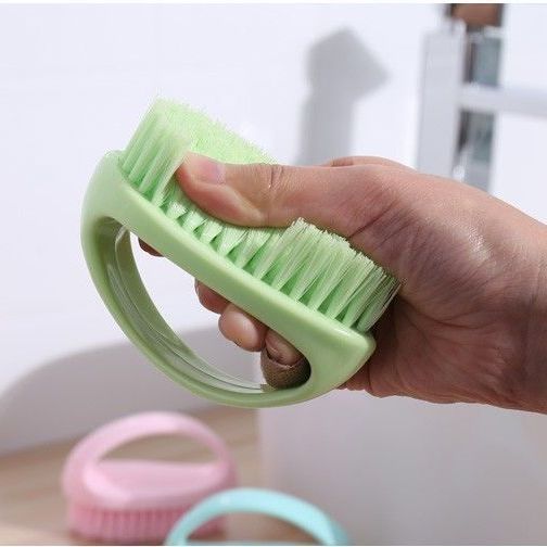 クリエイティブなカラフルな卵型家庭用洗濯ブラシクリーニングブラシプラスチック多目的靴洗いブラシキッチンクリーニングブラシ|undefined