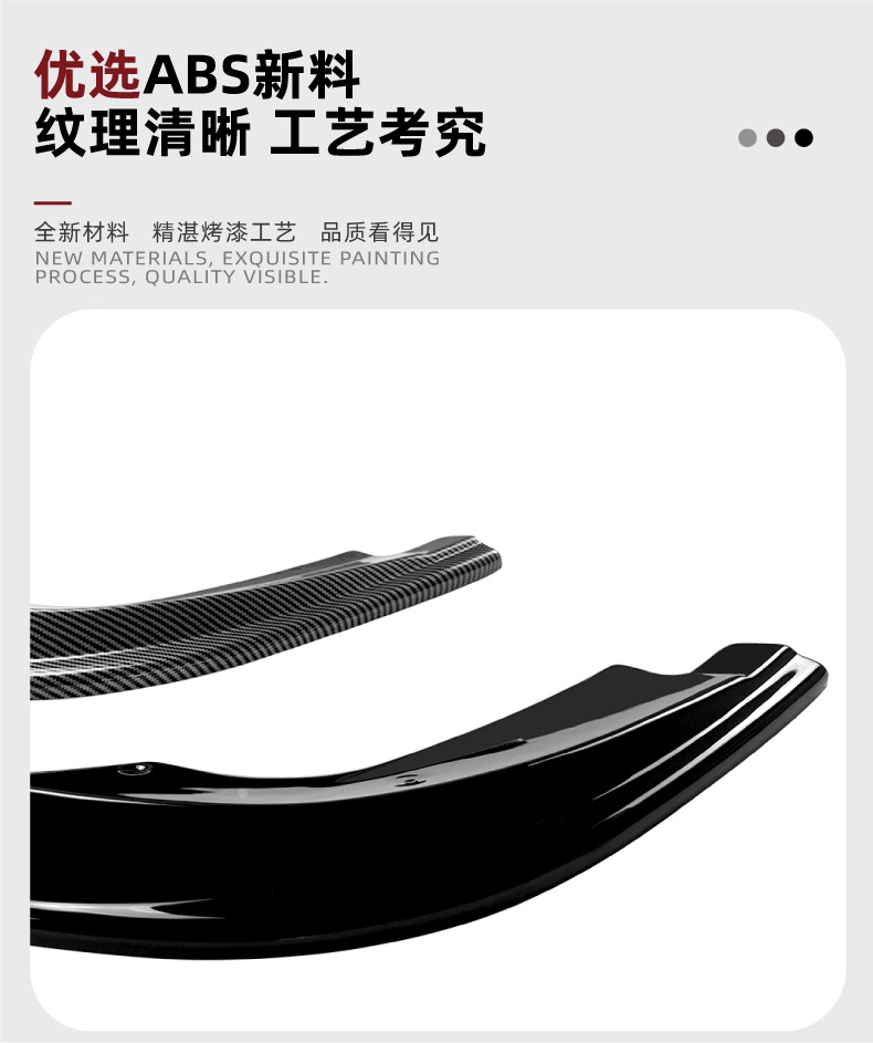 Suitable for Audi Q5 FY Sportback Sline 21-25 rear lip spoiler small body kit modification