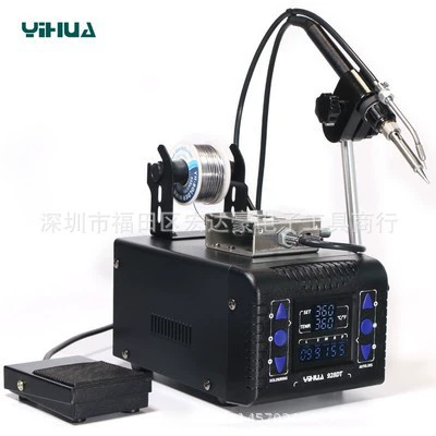 Yihua Оловянная паяльная станция Оловянная Выходная платформа педаль оловянный Выход паяльная станция автоматическая Оловянная Выходная станция с постоянной температурой