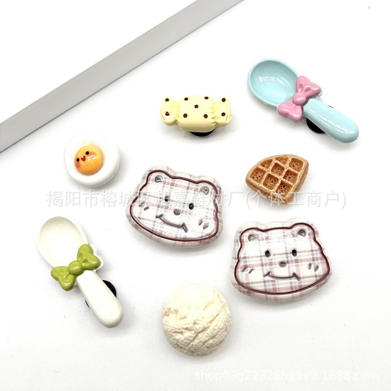 SZ-183 Juego de 8 piezas de oso cuchara