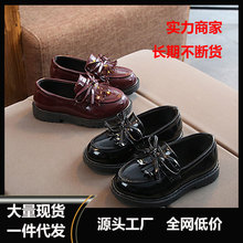 2025年女童时尚小皮鞋厂家直销儿童公主小皮鞋女孩表演软底小皮鞋
