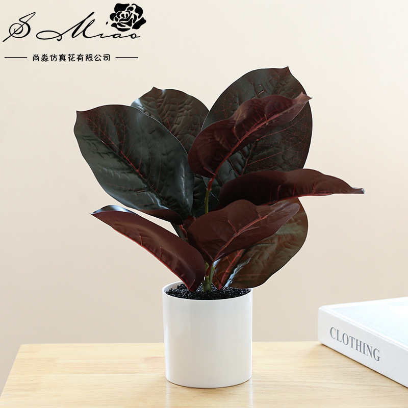 Flores artificiales, plantas verdes artificiales, bonsái, adornos creativos, flores simuladas, plantas de plástico, decoración de interiores, dropshipping, plantas en maceta simuladas