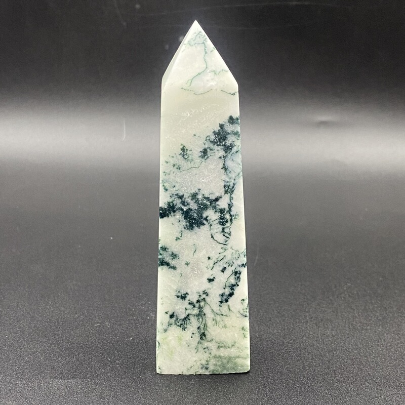 天然水晶摆件水草玛瑙柱子手工雕刻件桌面摆件小摆件装饰摆件 买一送一 图 6