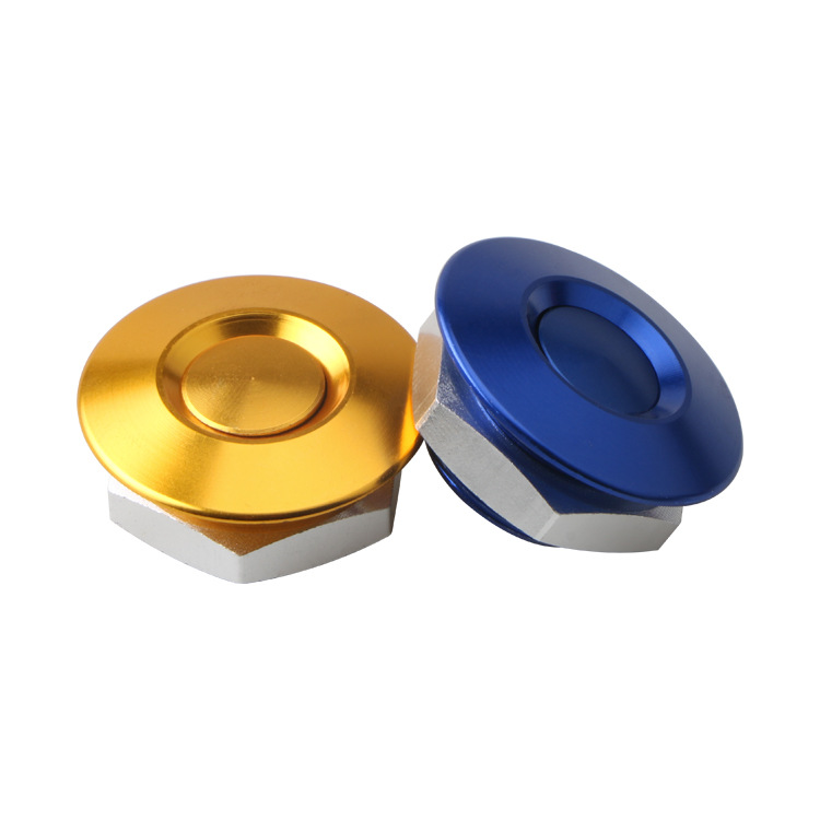 Venta Directa de fábrica Modificación del coche de carreras mini cubierta de bloqueo 30mm Tipo de botón modificación capucha hebilla que rodea