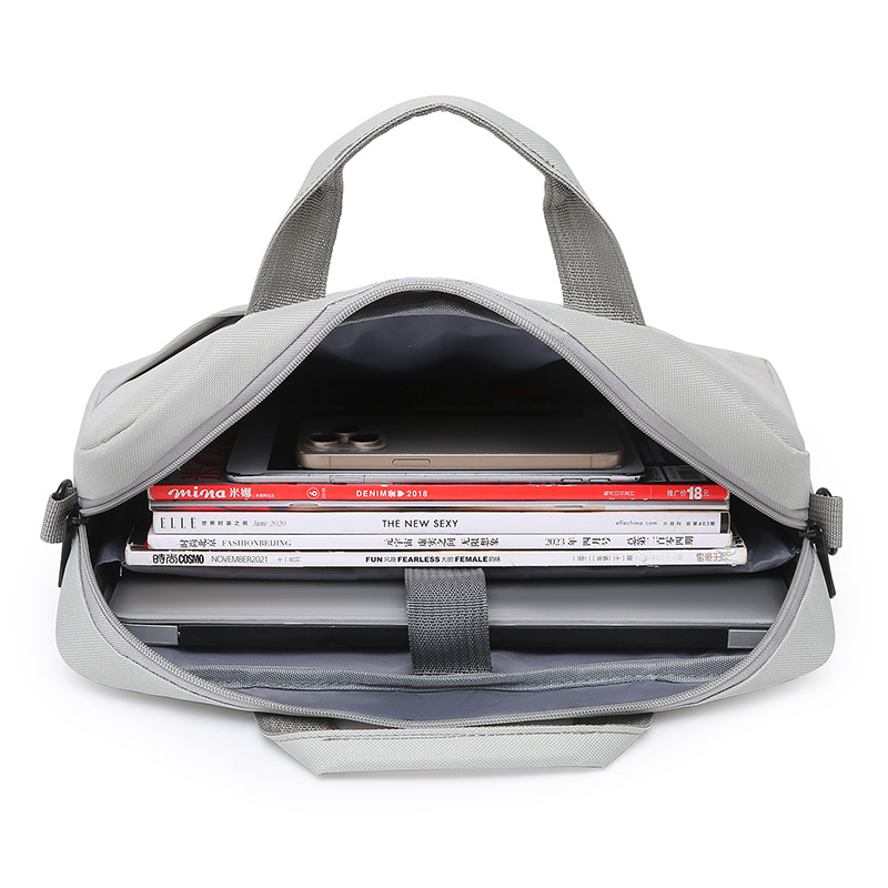 2025 nuevo 15.6 pulgadas bolso de computadora simple de gran capacidad de un solo hombro bolso de viaje de negocios bolso portátil