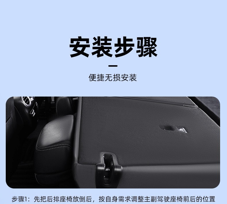 Camping Bed Car Extension Board Car Folding Bed Sleeping Gadget Suv Car Rear Seat Folding Sleeping Mat Gadget