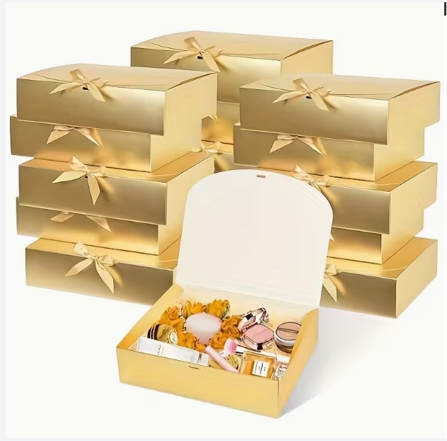 골드 + 골드 리본; 27*20*8cm