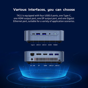 I51135G7 Mini Computer Home Office Micro Mini Host Mini Host Pc Box Intelligent Cooling